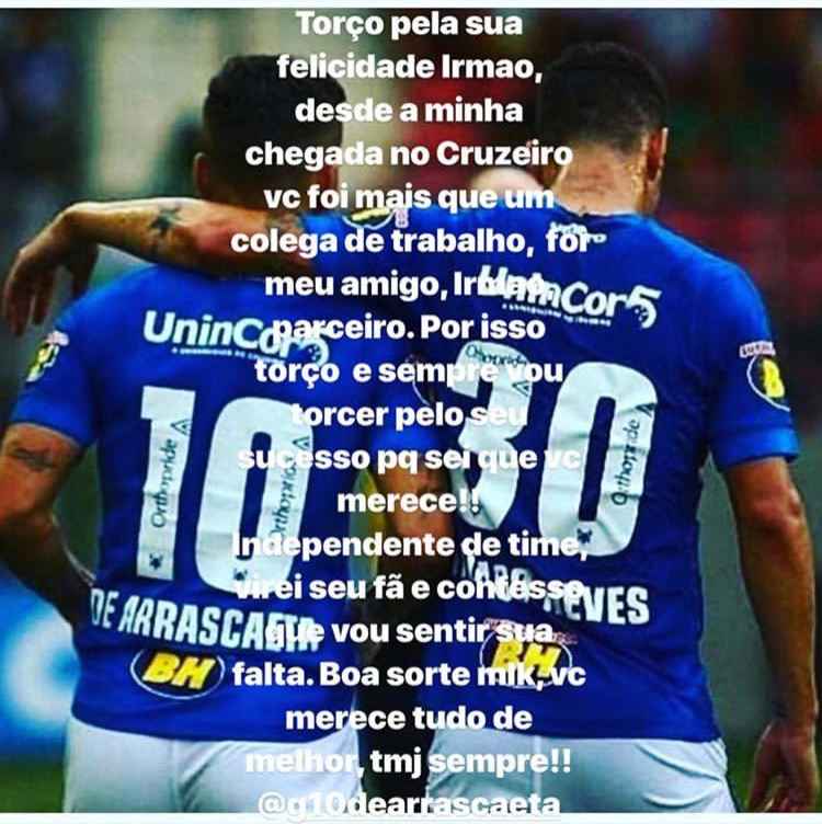 Joguem com raça e amor: torcida envia mensagens de incentivo ao time do  Cruzeiro - Superesportes