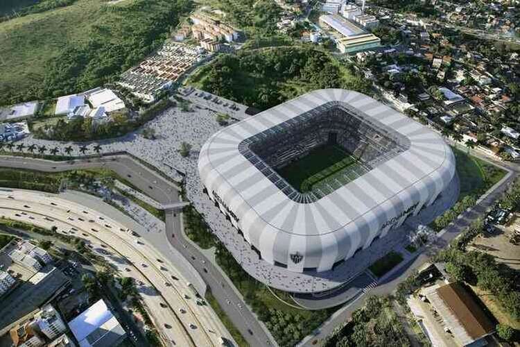 Atltico: Arena MRV deve ficar pronta em 2022, mas com inaugurao em 2023