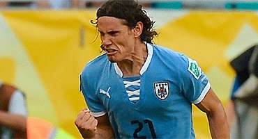 Cavani dá méritos à Itália e diz que Uruguai sai de cabeça erguida com quarto lugar
 - Foto: AFP PHOTO / VINCENZO PINTO 